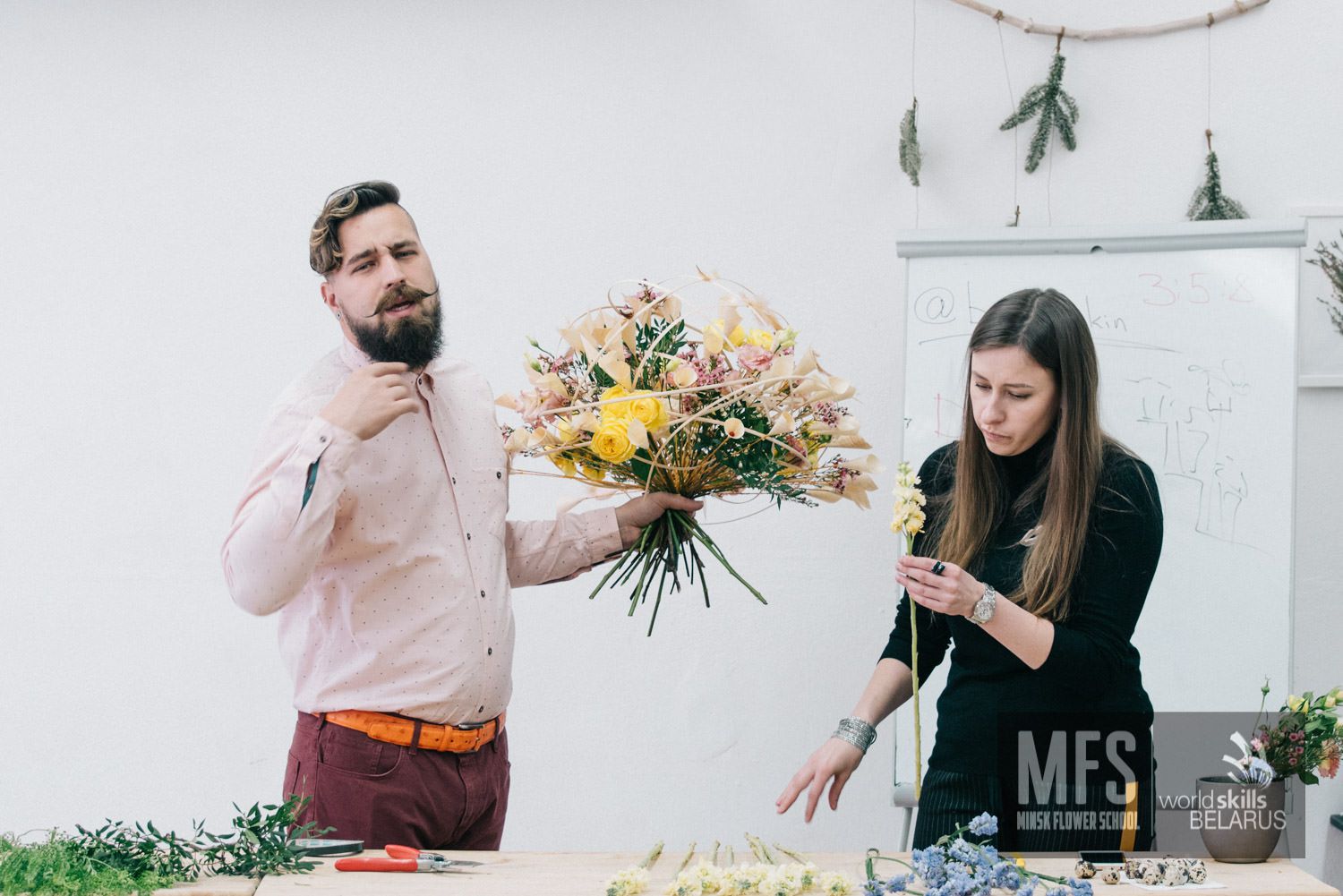 Репортаж с семинара Андрея Филоненко в Minsk Flower School